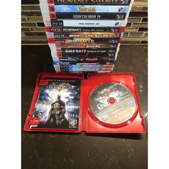 Batman: Arkham Asylum Game of the Year Edition GOTY (Playstation 3 ps3) Complete - Picture 3 of 3